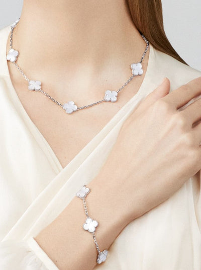 Vintage Alhambra 5-Motif Bracelet